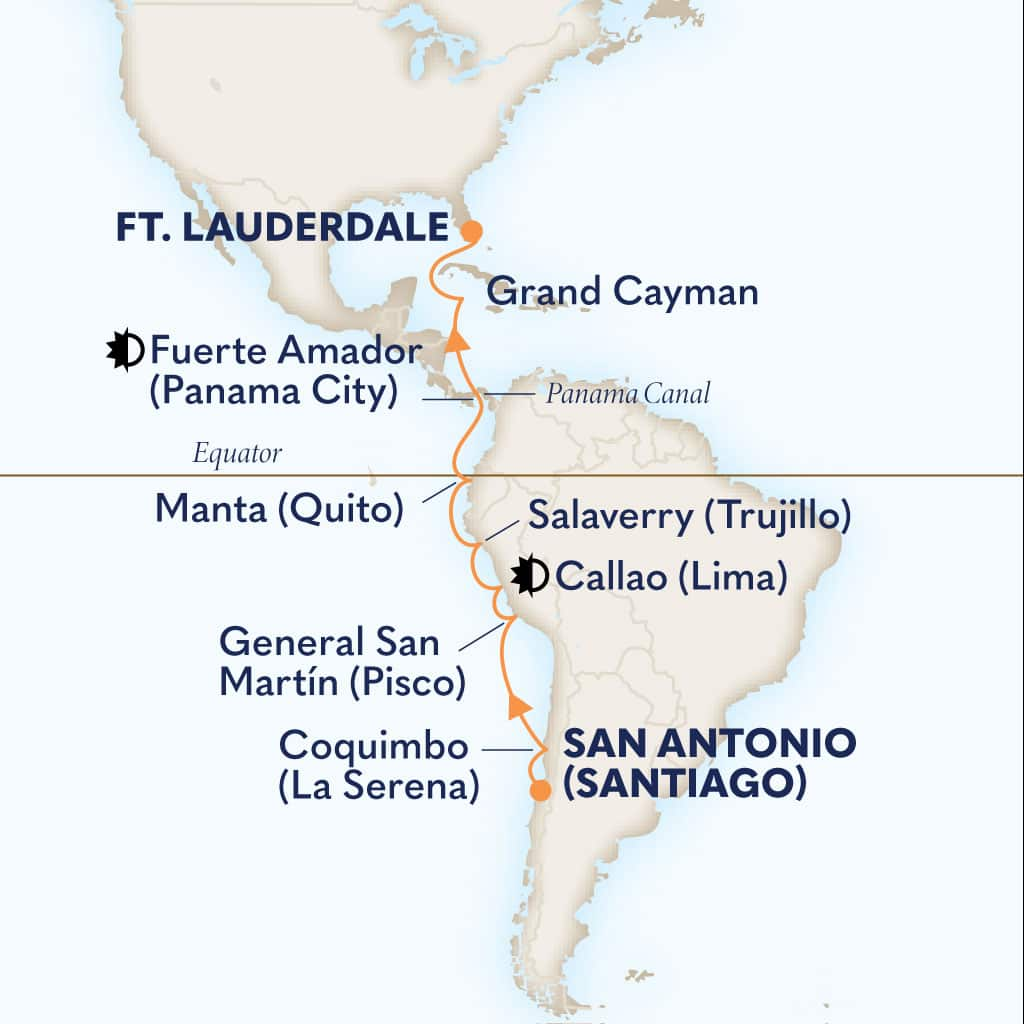 Cruise Map