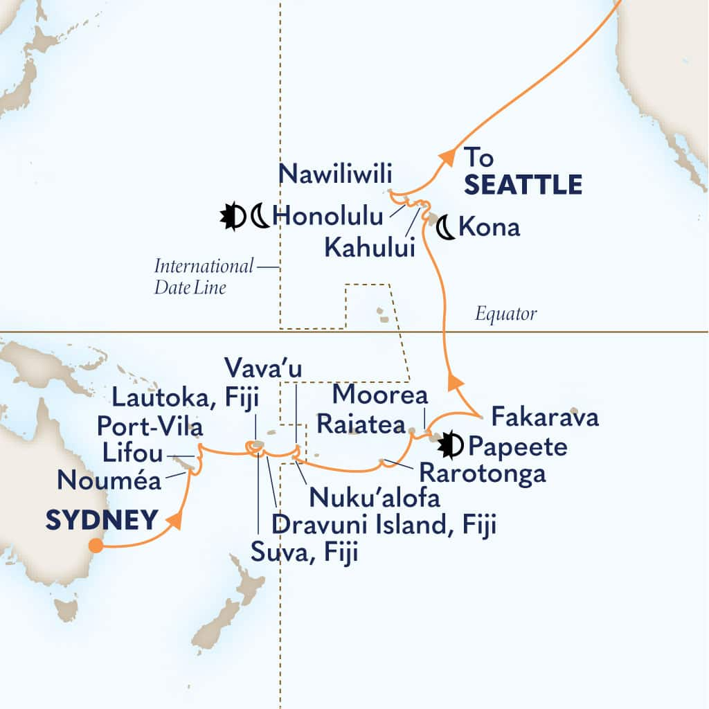 Cruise Map