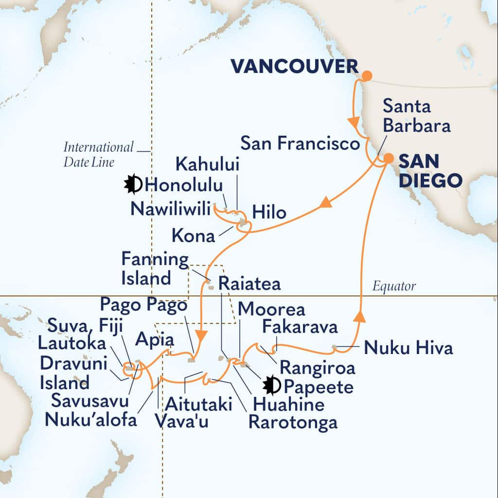 Cruise Map