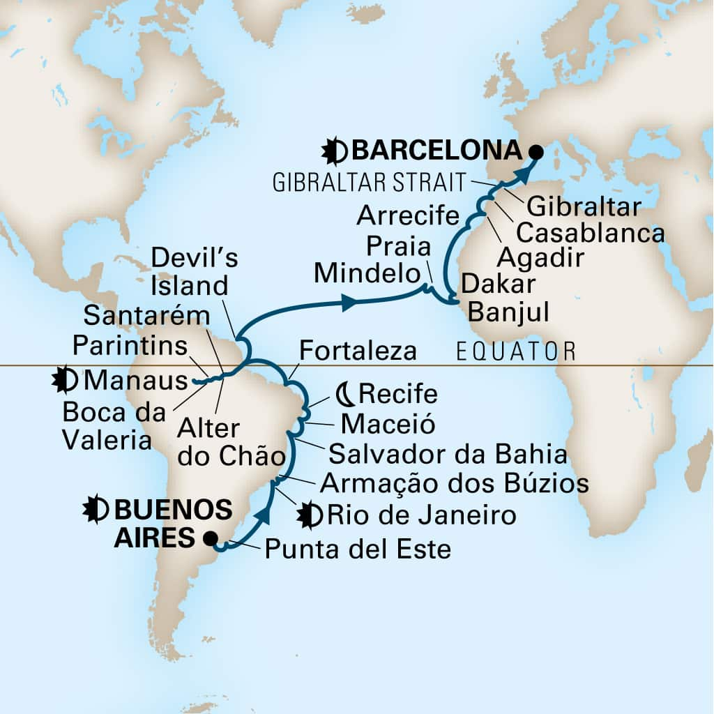 Cruise Map