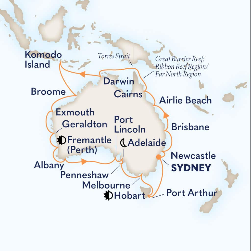 Cruise Map