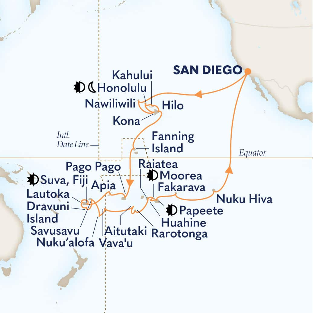 Cruise Map