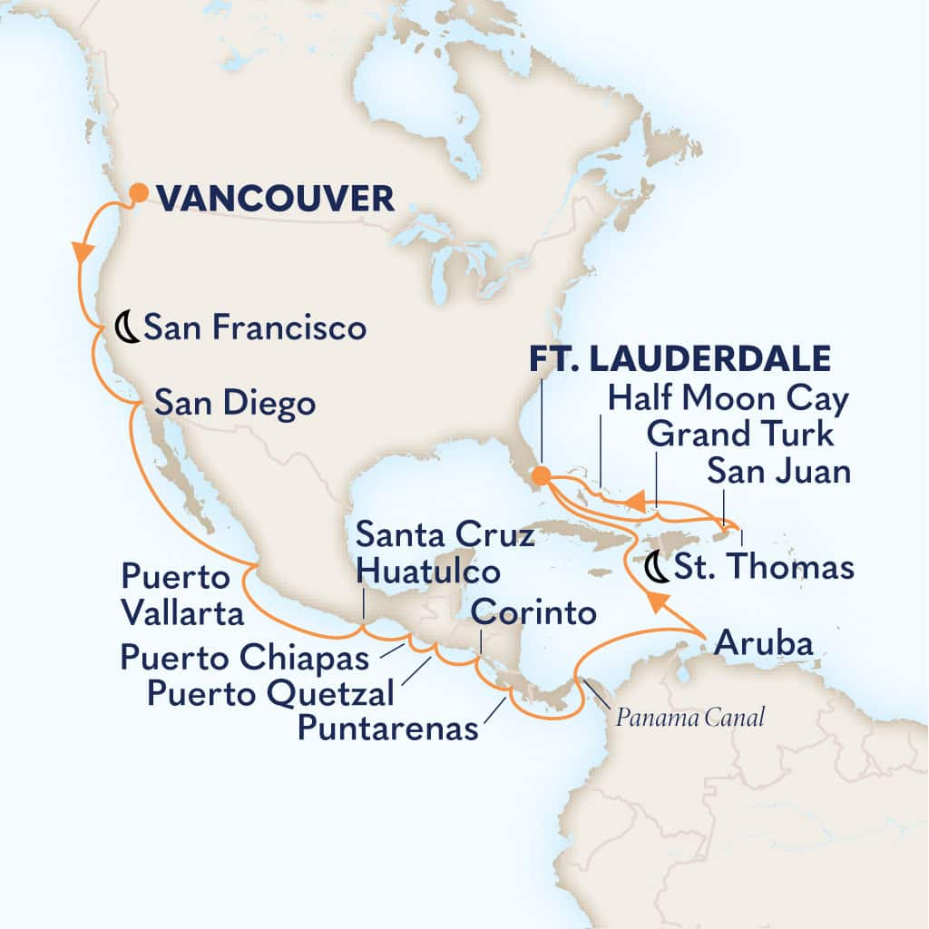 Cruise Map