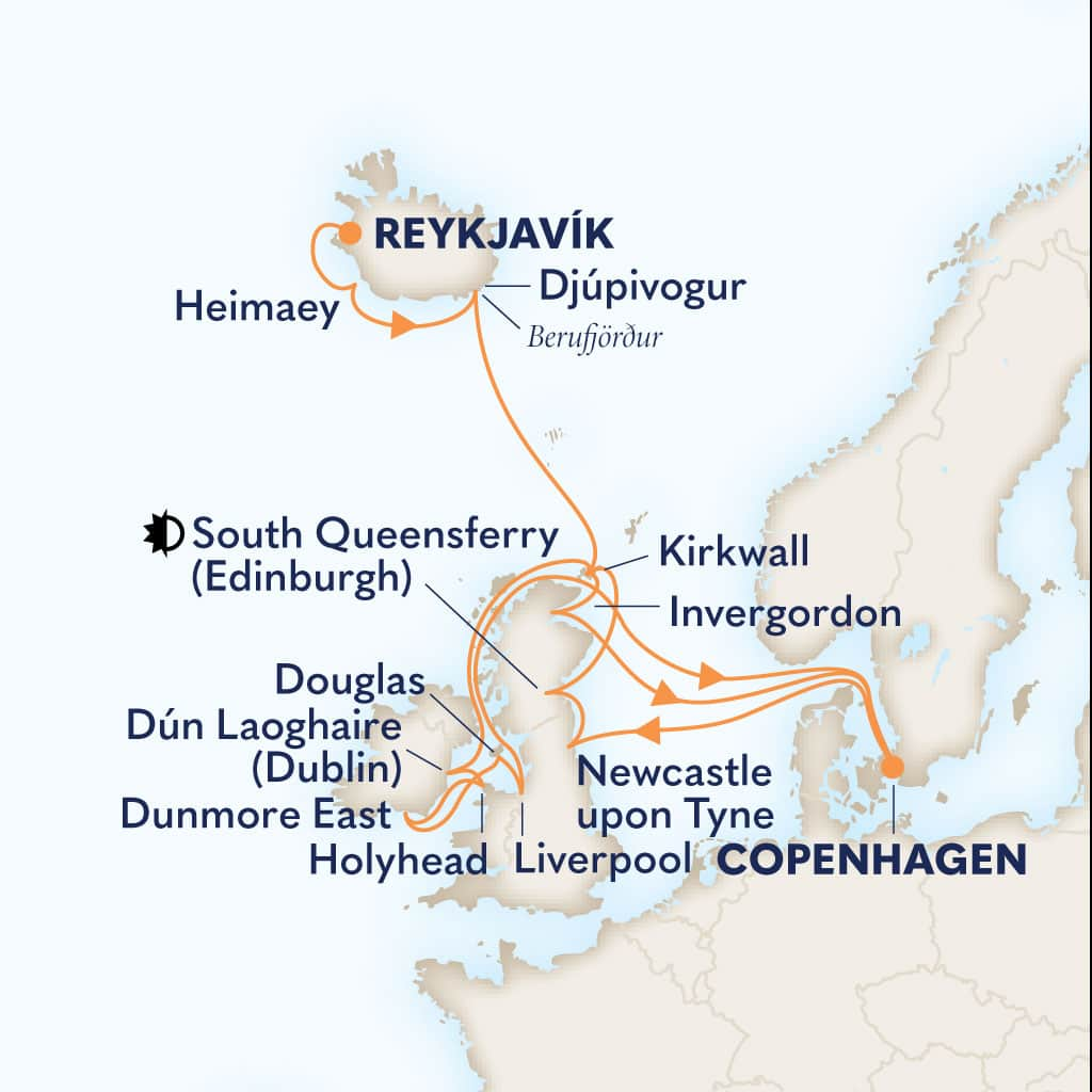 Cruise Map