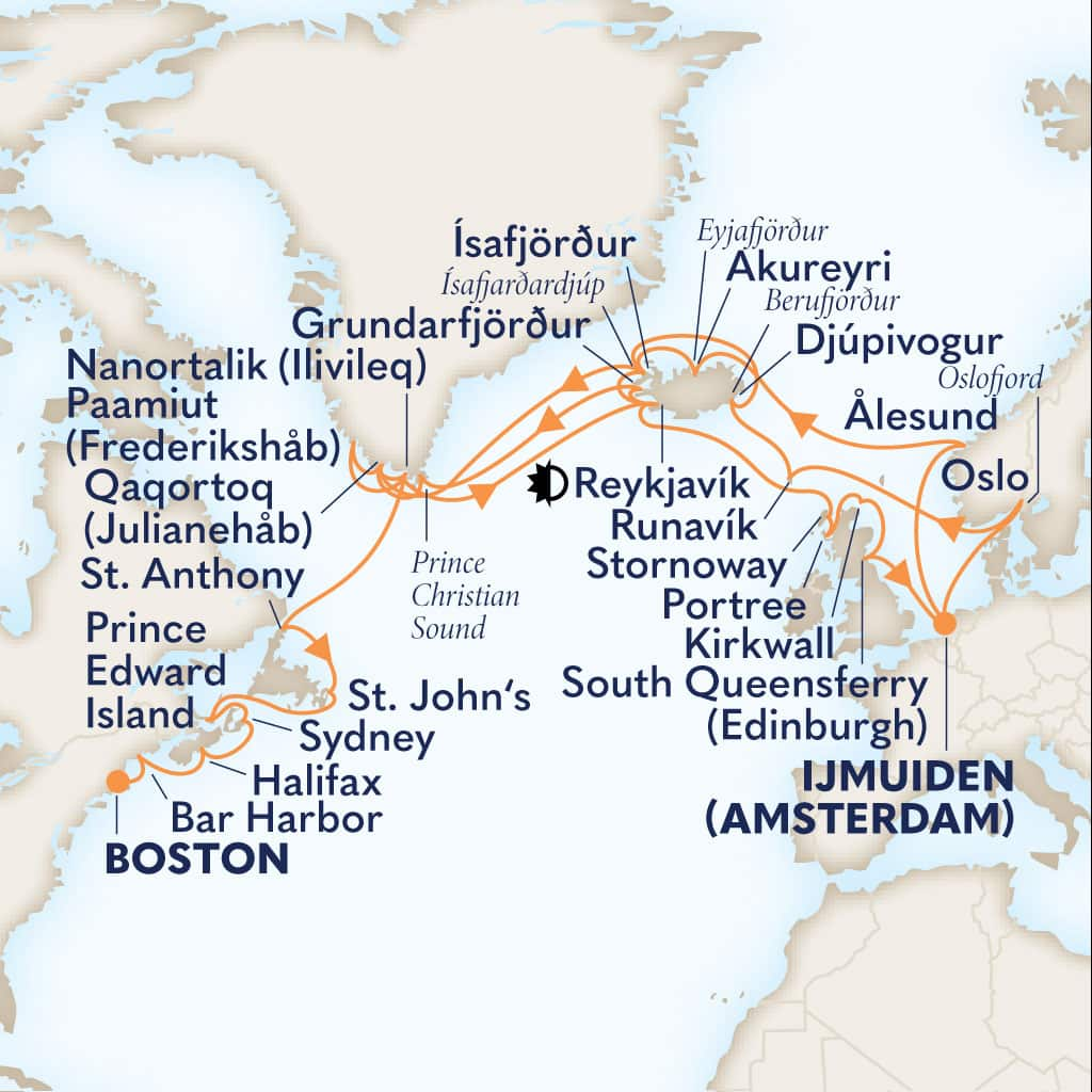 Cruise Map