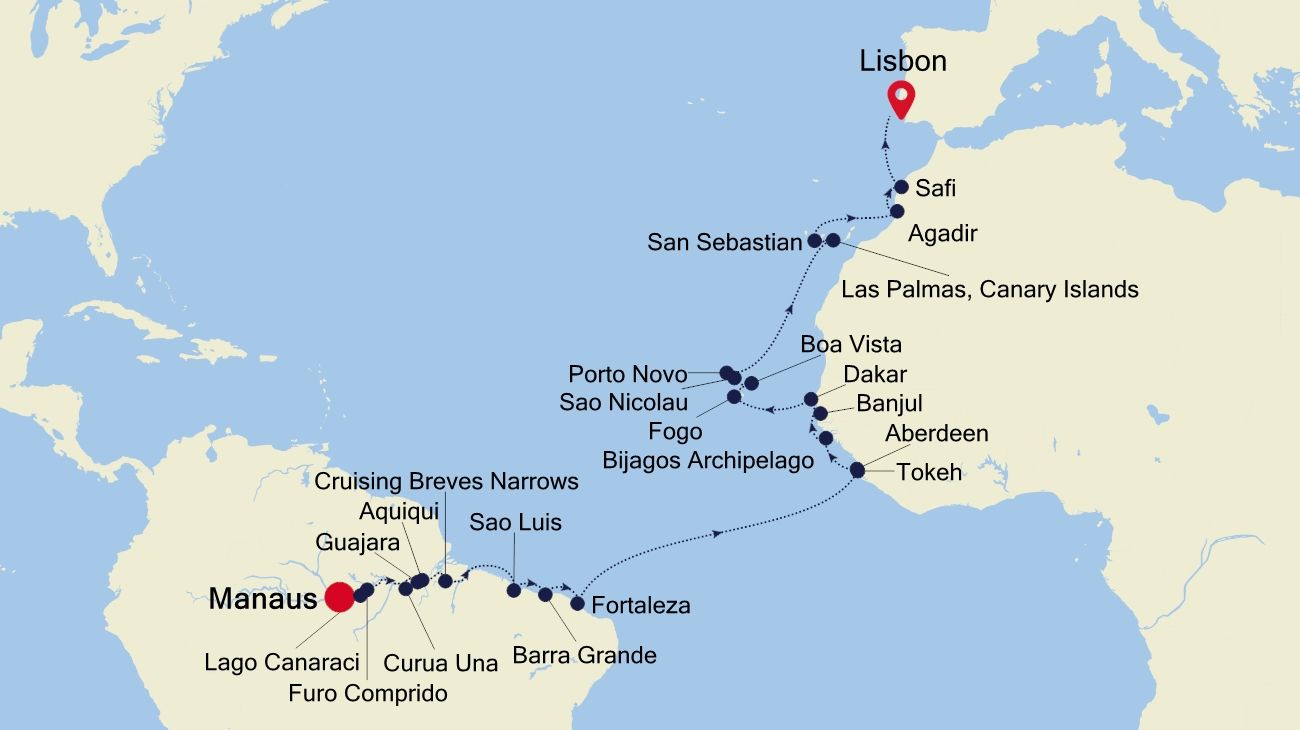 Cruise Map