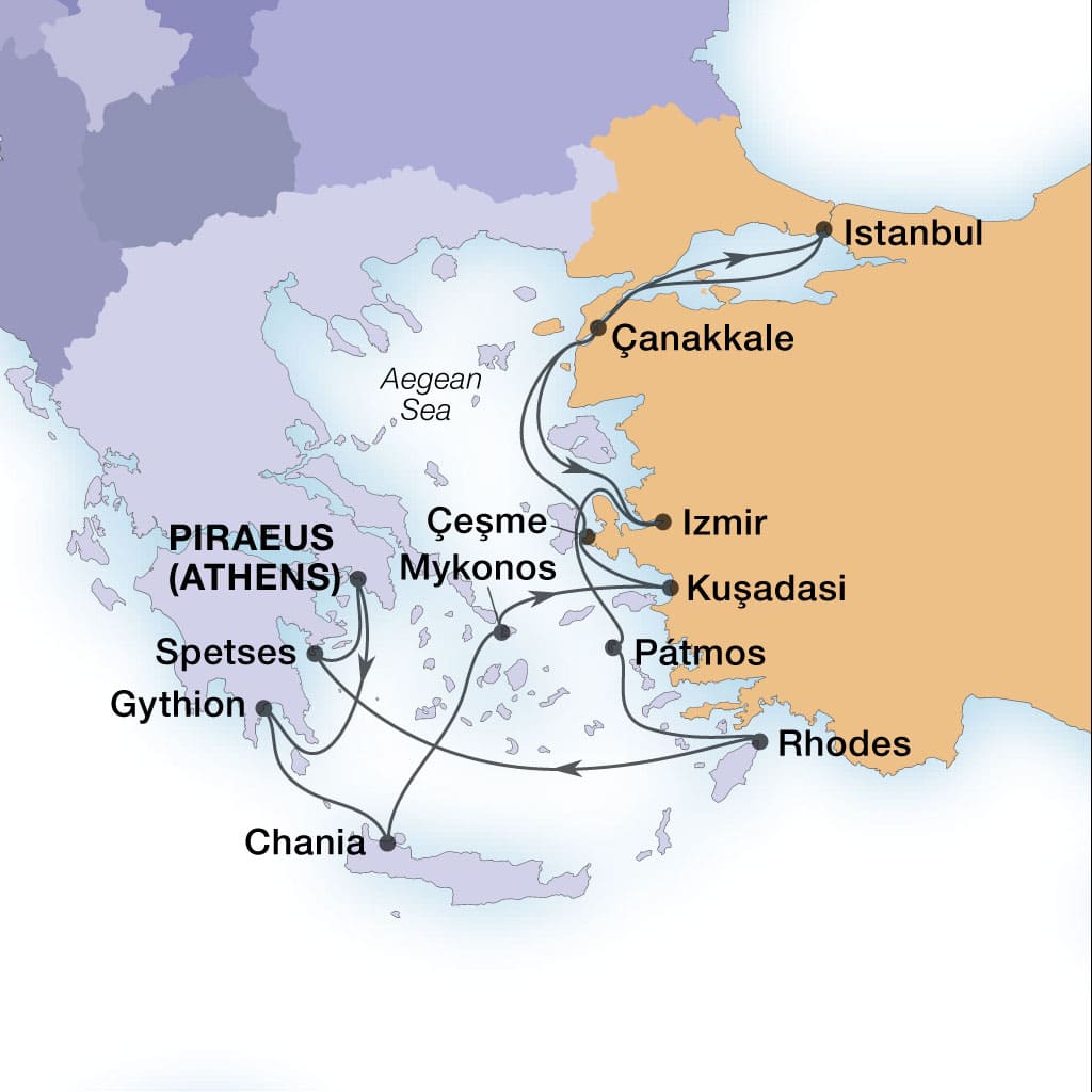 Cruise Map