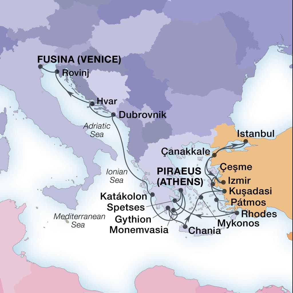 Cruise Map