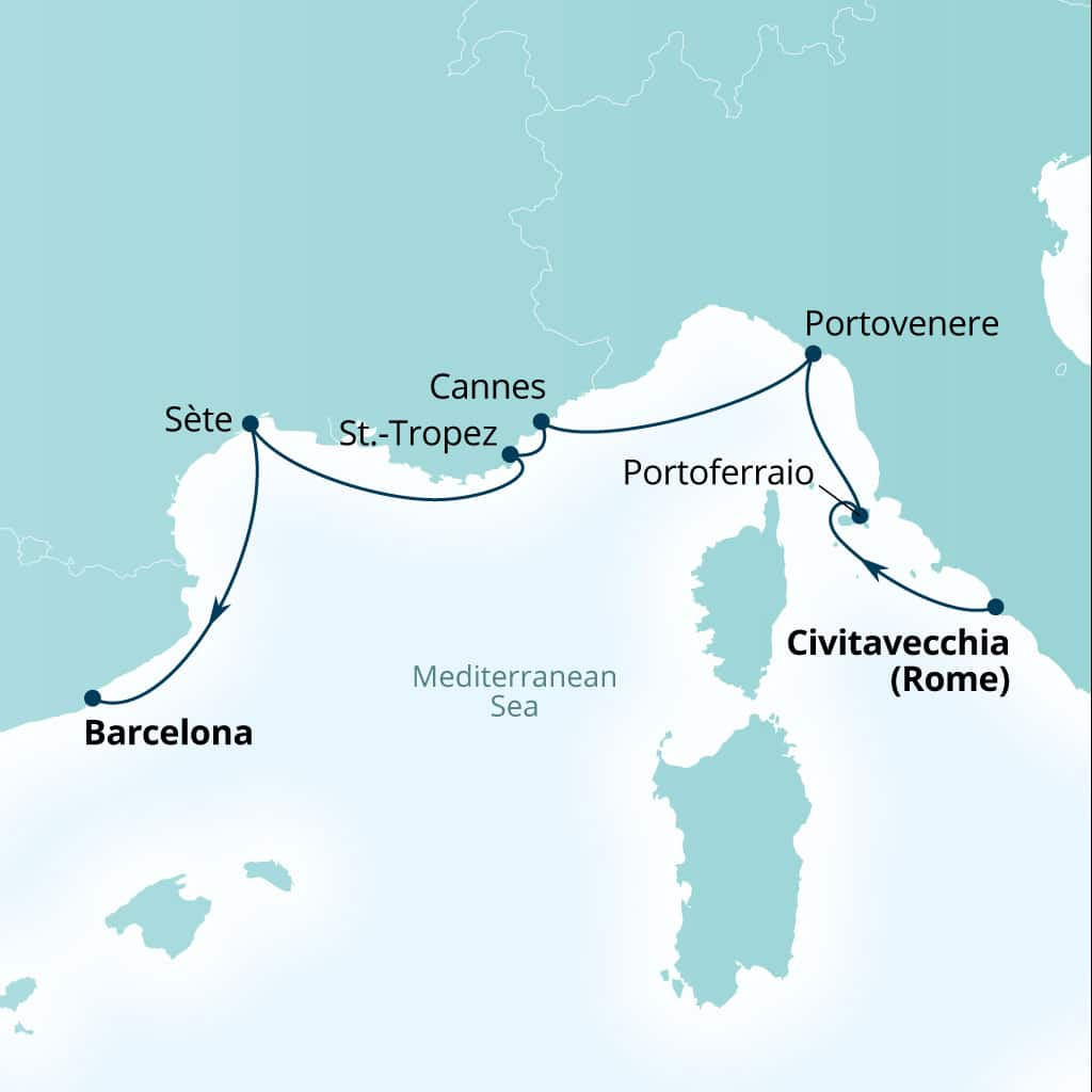 Cruise Map