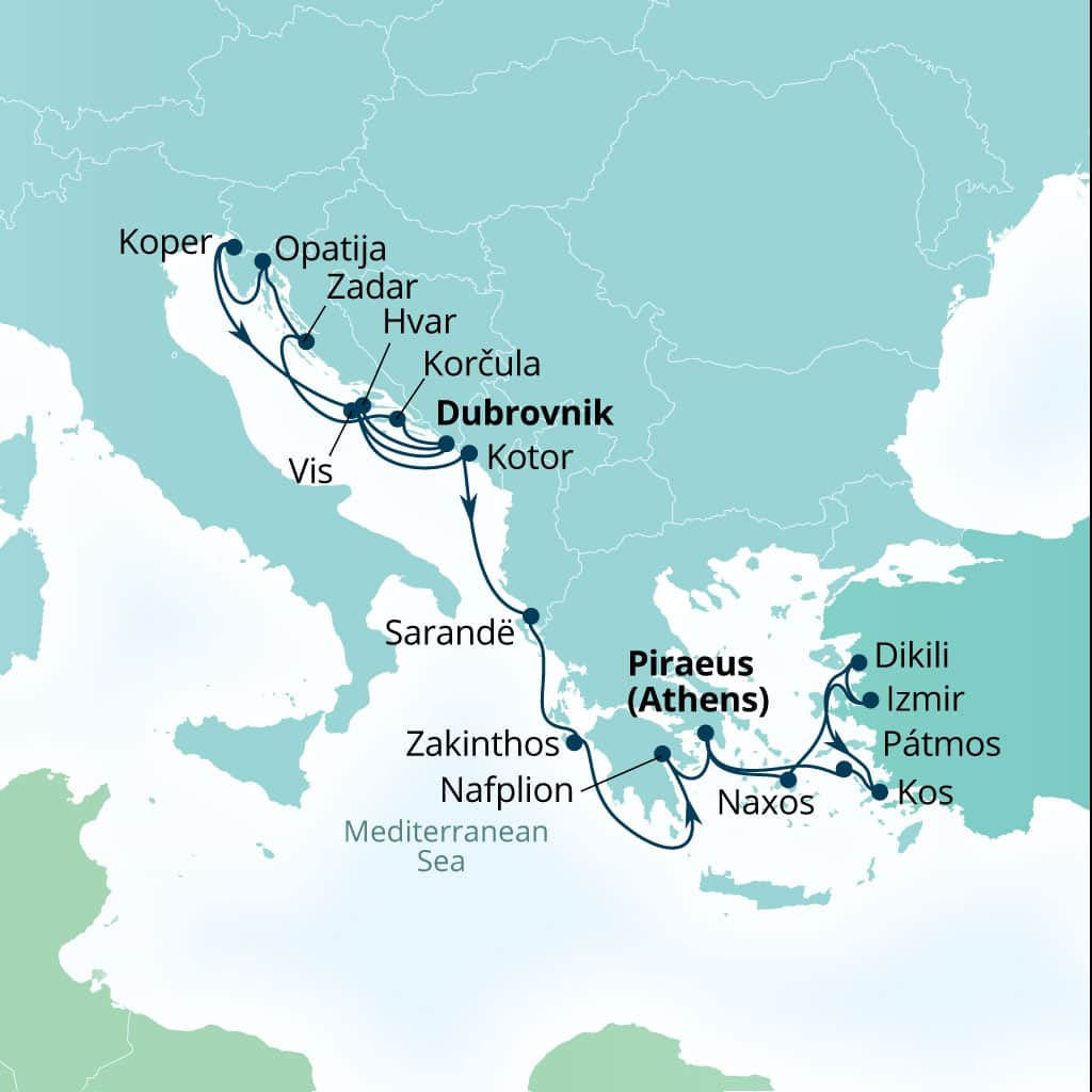 Cruise Map