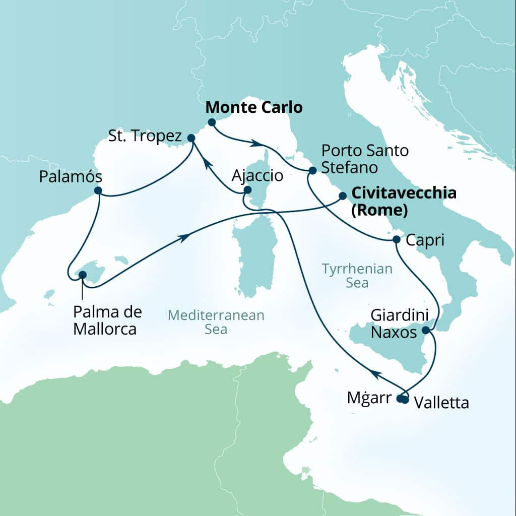 Cruise Map