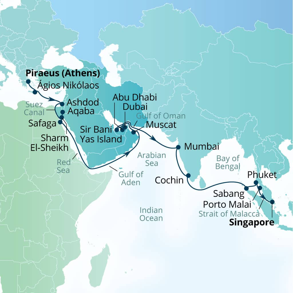 Cruise Map