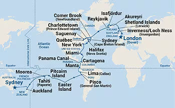 Cruise Map