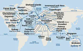 Cruise Map