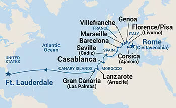 Cruise Map