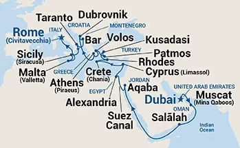 Cruise Map