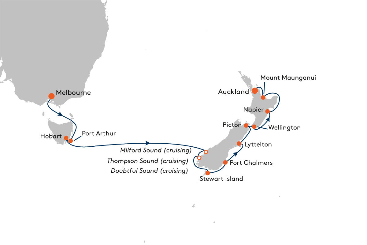 Cruise Map