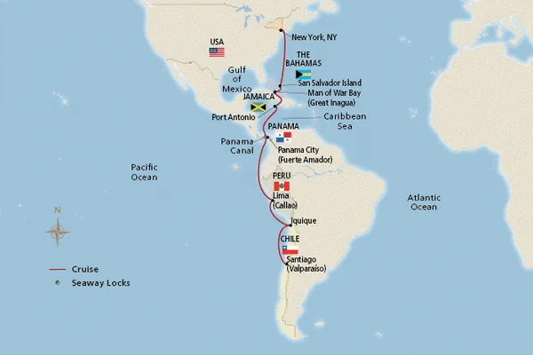 Cruise Map