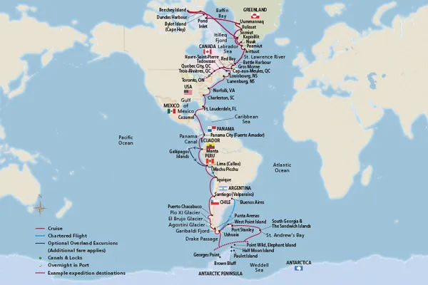 Cruise Map