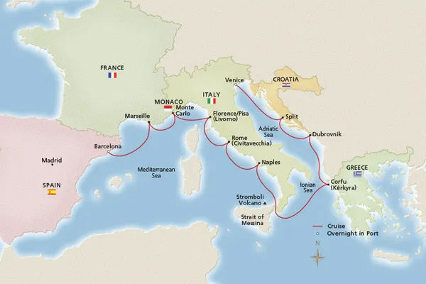 Cruise Map