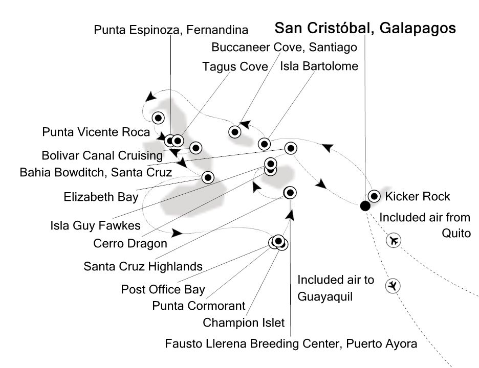 Cruise Map