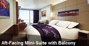 M1 - Aft Facing Mini Suite with Balcony Photo