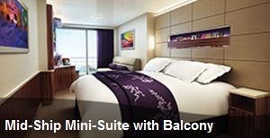 MA - Mid Ship Mini Suite with Balcony Photo