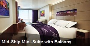 MB - Mid Ship Mini Suite with Balcony Photo
