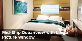 OB - Mid Ship Oceanview with Large Picture Window. Photo