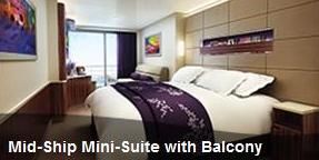 MB - Mid Ship Mini Suite with Balcony Photo