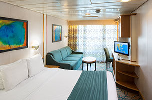 3B - Spacious Oceanview Balcony Stateroom Photo