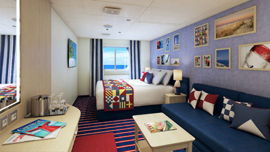 FJ - Family Deluxe Oceanview Stateroom Photo