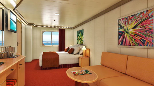 OV - Oceanview Guarantee Stateroom Photo