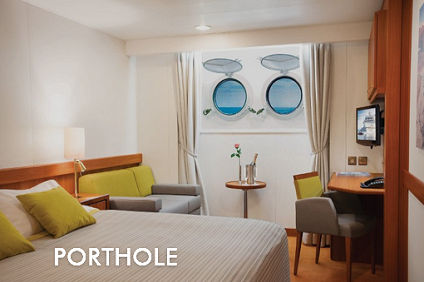 Porthole Staterooms Photo
