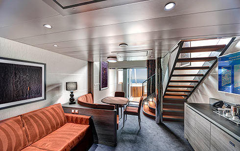 Yacht Club Duplex Suite With Jacuzzi ( Module 59 Sqm - Balcony 23 Sqm - Decks 9-12  Whirlpool ) Photo