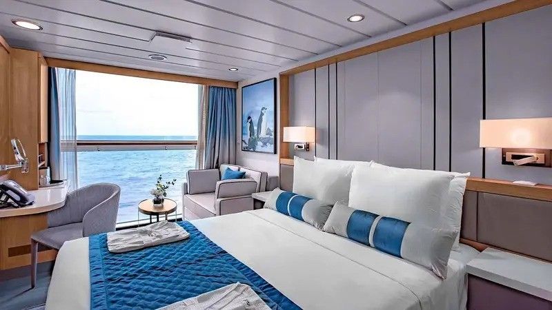 Category 3 - French Balcony Cabin Photo