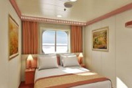 4J - Interior Stateroom with Picture Window (Obstructed View) Photo