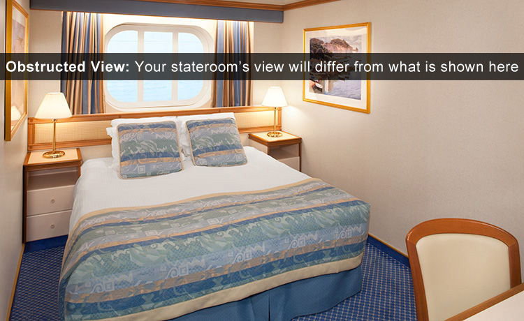 OW - Obstructed Oceanview Cabin Photo