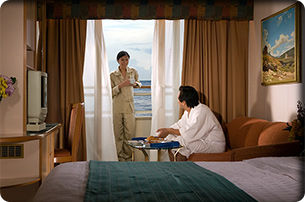 3B - Spacious Oceanview Balcony Stateroom Photo