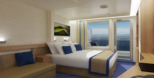 8N - Aft-View Extended Balcony Stateroom Photo