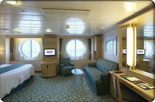 1K - Ultra Spacious Oceanview Stateroom Photo