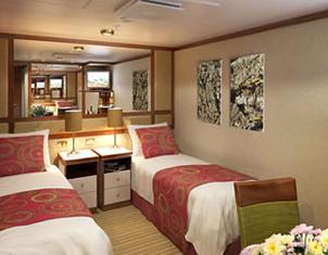 PE - Inside Stateroom with Shower Photo