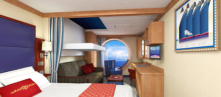 Deluxe Oceanview Stateroom Photo