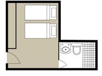 E - Inside Stateroom Plan