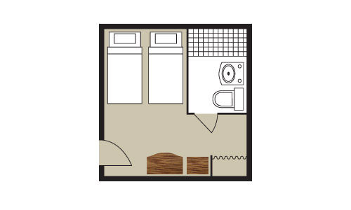 SI - Single Inside Cabin Plan