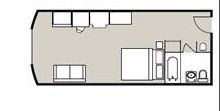 PS - Paddlewheel Staterooms Plan