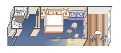 DF - Deluxe Balcony Plan