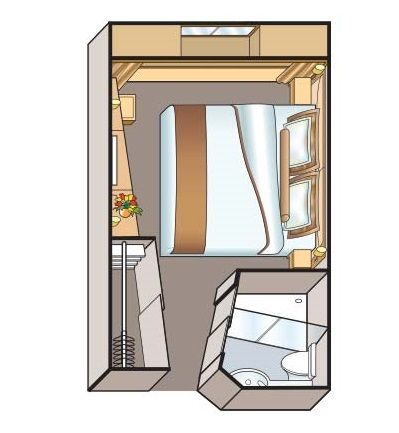 Category F - Standard Stateroom Plan