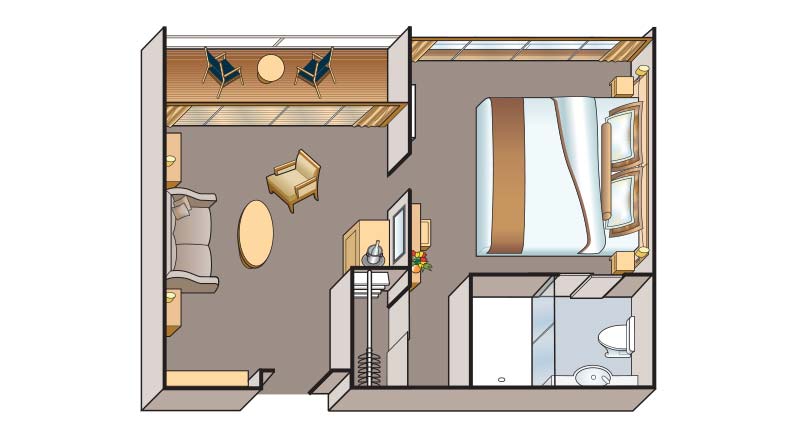 AA - Veranda Suite Plan