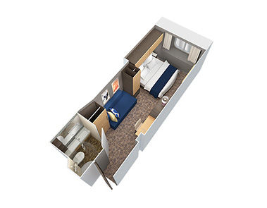 I - Oceanview Stateroom Plan